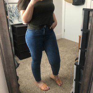 NWT Abercrombie Curve Love High Rise The Skinny - Size 10/30 Regular